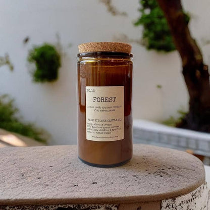 Forest Soy Candle | Amber Apothecary | Large- 14.5 oz.